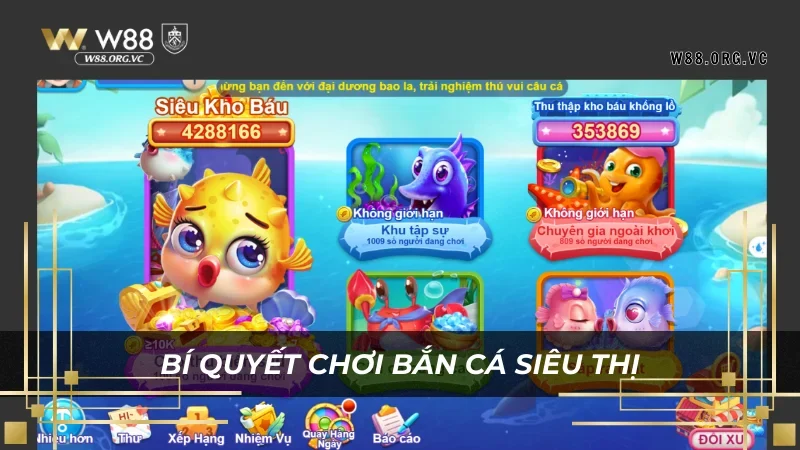 Bật mí cách chơi bắn cá siêu thị dễ đứng top