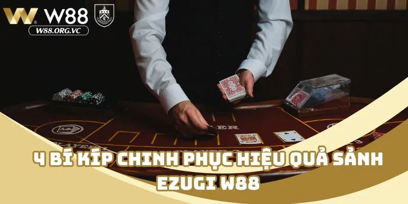 4 bí kíp chinh phục hiệu quả sảnh ezugi W88