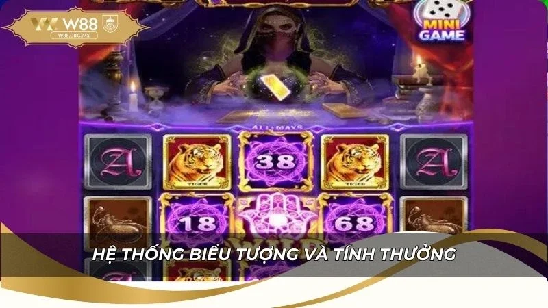 Hệ thống biểu tượng và tính thưởng tại nhà cái