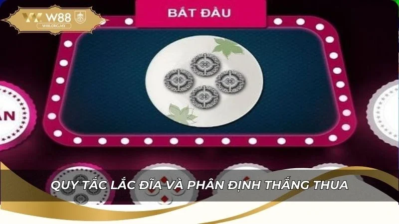 Chi tiết về quy tắc lắc đĩa và phân định thắng thua